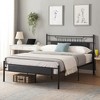 VECELO Metal Platform Bed with Wood Headboard and Footboard - 4 of 4