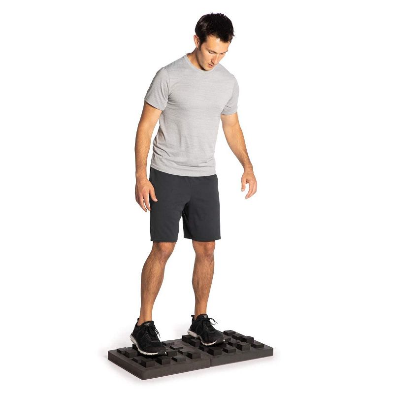 OPTP CobbleFoam Uneven-Surface Balance Trainer - Balance Board Training System for Injury, Surgery, and Sports Training Rehabilitation - Two Units, 3 of 10