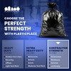 Plasticplace 42 Gallon Contractor Trash Bags with Flaps, Black (50 Count) - 3 of 4