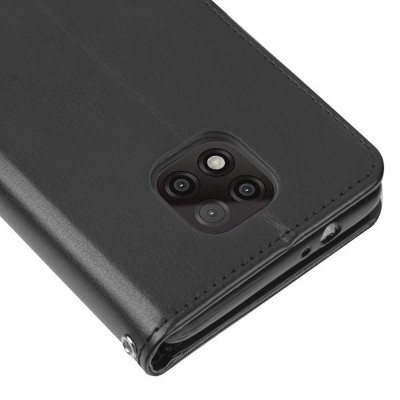 MyBat MyJacket Wallet Xtra Series Compatible With Motorola Moto G Power (2021) - Black / Black