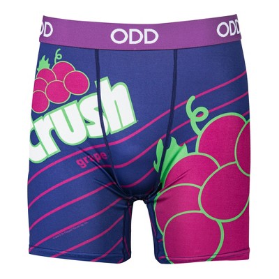 Odd Sox, Grape Crush, Novelty Boxer Briefs For Men, X-Large