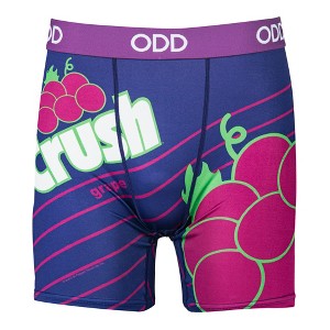 Odd Sox, Grape Crush, Novelty Boxer Briefs For Men, X-Large - 1 of 4