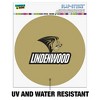 Lindenwood University Secondary Logo Automotive Car Window Locker Circle Bumper Sticker - 2 of 4