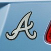MLB Atlanta Braves 3D Chrome Metal Emblem - 2 of 3