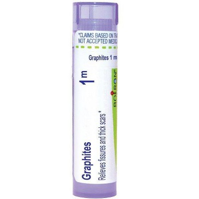 Graphites 1M by Boiron Homeopathic Single Medicine For First Aid  -  80 Pellet