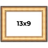 PosterPalooza | Photo Size Traditional Gold Picture Frame - UV Acrylic, Foam Board Backing, Hanging Hardware - 2 of 4