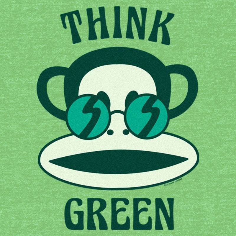 Girl's Paul Frank Think Green Julius the Monkey T-Shirt, 2 of 5