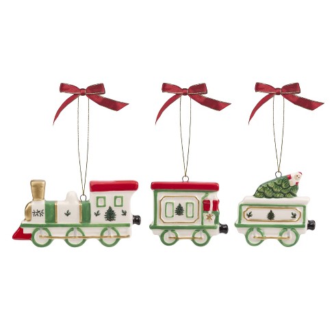 Train ornament sale set