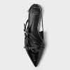 Women's Twiggy Multi Buckle Mini Heel Flats with Memory Foam Insole - A New Day™ - 3 of 4