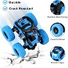 Monster Truck Toys Friction Powered Toy Cars Push and Go Vehicles for Kids Christmas Birthday Party Gift for Boys Girls Aged 3-5 Blue - 3 of 4