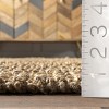 Nuloom Hanne Solid 8x10 Jute Indoor Area Rug for Dining Room Rug Neutral Rug Living Room Rug, Natural - 3 of 4