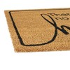 Kate Aurora "Theres No Place Like Home" Coir Bristled Outdoor All Season Welcome Mat - 18"x30" - 2 of 3