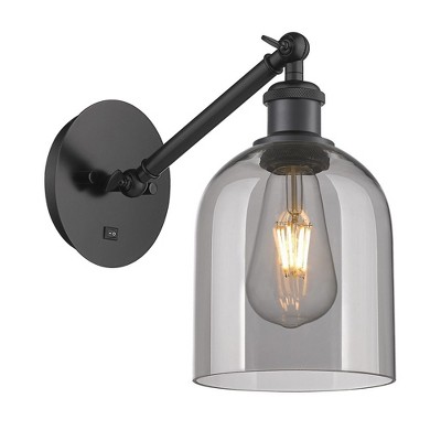 Bella - 1 Light Arm Adjusts Up and Down Wall Sconce In Industrial Style-9.5 Inches Tall and 5.5 Inches Wide