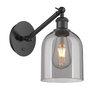 Bella - 1 Light Arm Adjusts Up and Down Wall Sconce In Industrial Style-9.5 Inches Tall and 5.5 Inches Wide - 1 of 1