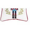 C&F Home 10" x 10" Nutcracker Wreath Embroidered Small Christmas Throw Pillow - 3 of 4