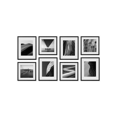 Haus and Hues Ascot Gallery Frames with Real Glass and Mat