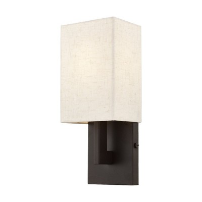 Livex Lighting Meridian 1 - Light Wall Light in  English Bronze
