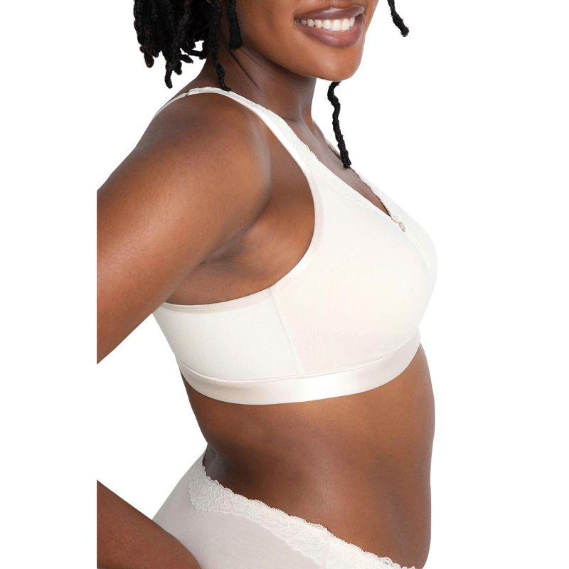 Curvy Couture  Women's Cotton Luxe Unlined Wireless Bra, 6 of 8