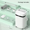 R.W.FLAME 8,000 BTU Portable AC, 3-in-1 Unit with 4 Modes, Timer, LED Display, Remote & Install Kit, for Bedroom/Living Room/Office, White. - 2 of 4