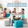 ECR4Kids SoftZone Toddler Modular Stool Set, 6-Piece - 4 of 4