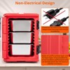 Portable Food Warmer, 82 Qt Hot Box, Large Inner Capacity, Orienteering Wheel, Compatible with 3/6" or 6/2.5" Plates, for Parties, Travel - 4 of 4