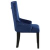 Acme Furniture Direct Only Dining Chairs Blue Velvet/Black Finish - 4 of 4