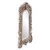 Howard Elliott 22"x14" Arched Wall and Accent Mirror with Intricate Ornate Frame Silver - 3 of 4