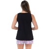 Just Love Womens Tank & Short Cute Pajama Set - Ribbed PJ Sets Sleepwear Loungewear - 3 of 3