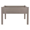 Northlight 4ft Brown Wood Raised Garden Bed Planter Box with Liner - 3 of 4