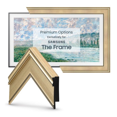 Barry Montgomery Tahiti Deco Tv Frames 50" Customizable Frame For Samsung The Frame Tv 2021-2023 :  Target