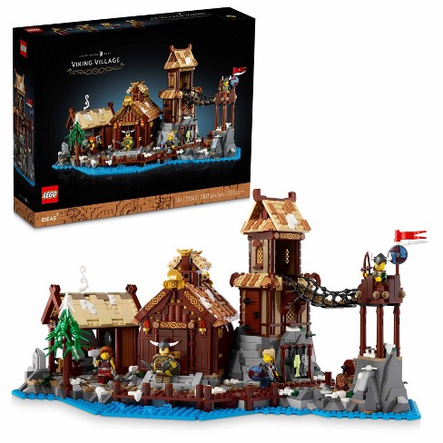 Lego Ideas Viking Village Model Building Set 21343 Target