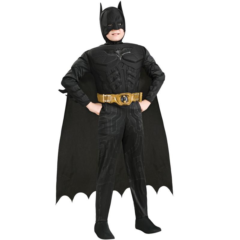 DC Comics Deluxe Batman Boys' Costume, 1 of 2