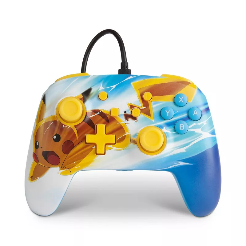 PowerA Enhanced Wired Controller for Nintendo Switch - Pokemon Pikachu Charge