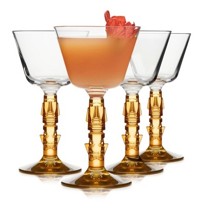 Libbey Tiki Mai Tai Glass, 6.75 ounce, Set of 4