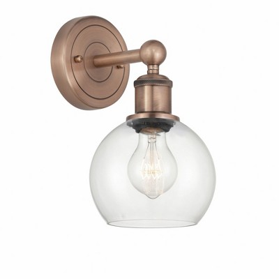 Athens - 1 Light Wall Sconce In Industrial Style-10.63 Inches Tall and 6 Inches Wide