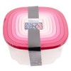Lexi Home 14-Piece Square Plastic Food Storage Container Set - 2 of 2