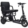 MotoTec Folding Mobility Electric Trike 48v 700w Dual Motor Lithium Black - 2 of 4