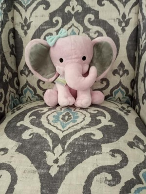 Bedtime Originals Twinkle Toes Elephant Plush - Pink : Target