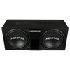 Memphis SRXE12DP Dual 12" SRX Vented Bass Package with SRX600.1V Amplifier - 2 of 4