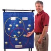 Pacon Adjustable Chart Stand, 48 to 78 x 42 to 77 Inches, Chrome/Black - 2 of 3