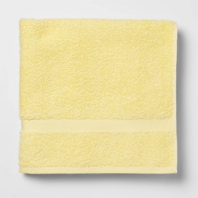 yellow towels