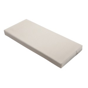 42" x 18" x 3" Ravenna Water-Resistant Patio Bench/Settee Cushion Mushroom - Classic Accessories: Zippered, Polyurethane Foam Fill - 1 of 4