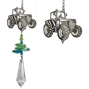 Woodstock Wind Chimes Woodstock Rainbow Makers Collection, Crystal Fantasy, 4.5'' Tractor Crystal Suncatcher CFTR