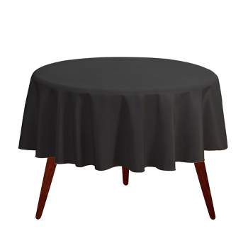 Gee Di Moda Round Tablecloth - Heavy Duty Washable Polyester