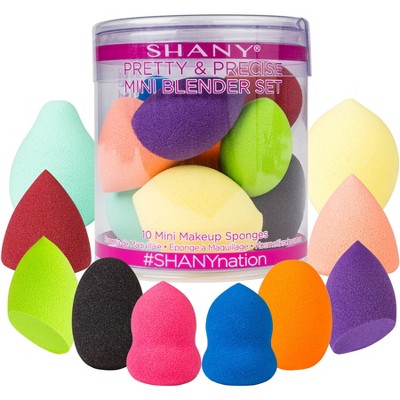 SHANY Pretty & Precise Mini Makeup Blender Set  - 10 pieces