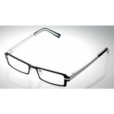 Calabria 822 Techno Optical Metal Reading Glasses with Hard Case +1.50