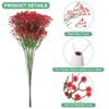 Unique Bargains Artificial Baby's Breath Plastic Real Touch Handmade Simulation 11.4" - 2 of 4