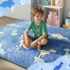 Bean Bag Chair Bed for Kids, Convertible Bean Bag from Lazy Chair to Floor Mattress Bed With Sponge Filling, Cozy Floor Sofa Couch for Boys & Girls - 3 of 4