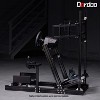 Dardoo Aluminum Racing Simulator Cockpit with Triple Monitor Mount,Compatible with Logitech G29. Does not include steering wheel,pedals,or handbrake - 2 of 4