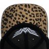 Adult Wonder Woman Cheetah Print Pigt Dye Distressed Dad Hat - 4 of 4